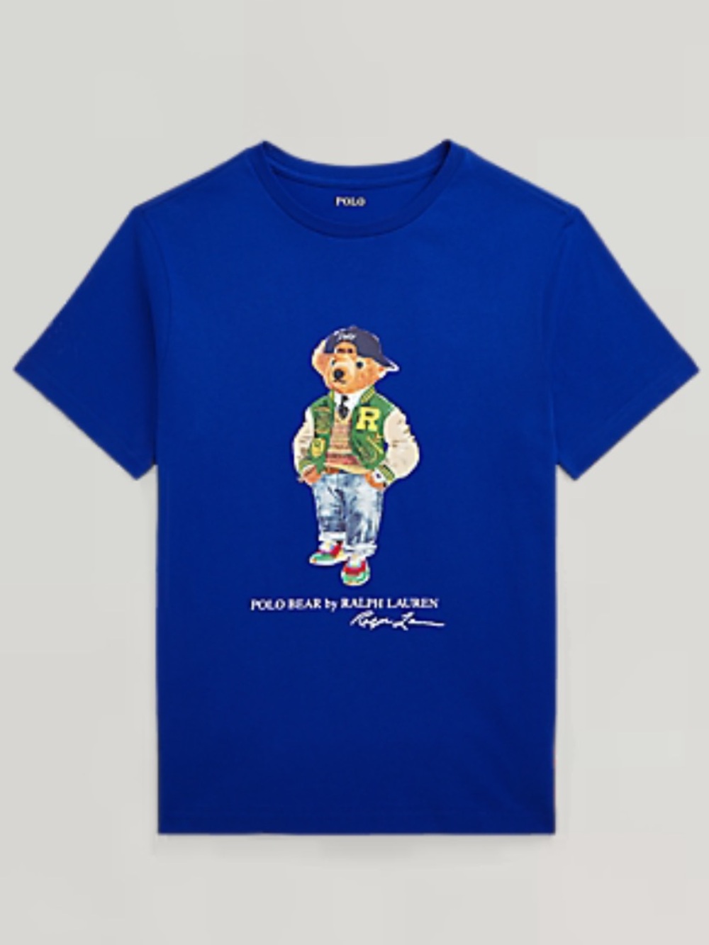 Polo by Ralph Lauren Boys' Polo Bear Graphic Tee - Back to school cool guy